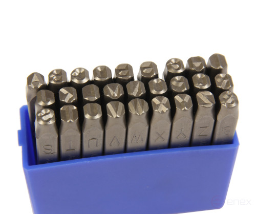 Letter stamps Latin 6 mm JTC