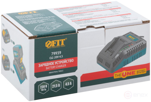 Зарядное устройство 21,5 В; 4,5 А; 0,45 кг ; индикатор заряда; коробка