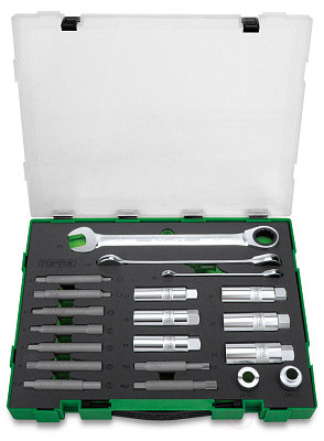 20-piece Shock Absorber Rack Repair Tool Set TOPTUL GZC2008