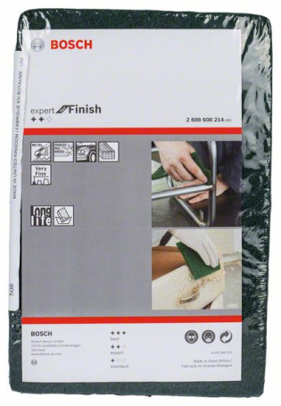Non–woven sanding pad - Expert for Finish 152 x 229 mm, universal.