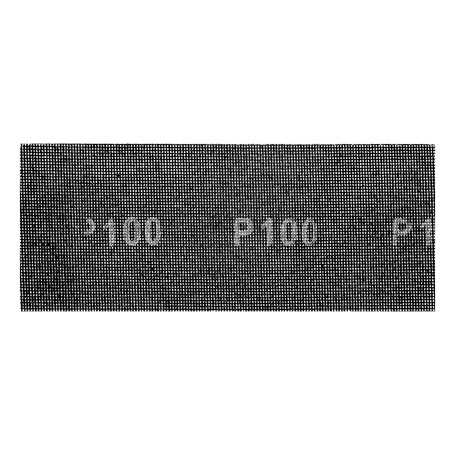 Abrasive mesh, P 100, 115 x 280 mm, 5 pcs Denzel