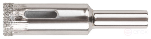 Коронка кольцевая по кафелю и стеклу алмазная 12х50 мм