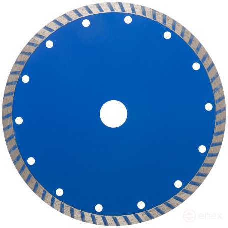 Диск отрезной алмазный "турбо" (сухая и влажная резка) 180 х 2,2 х 7 х 22,2 мм