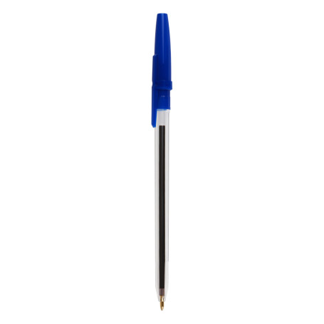 Ballpoint pen STAMM Optima 10 pcs., blue, 1.0mm, package with European weight