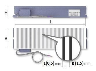 Плита электромагнитная мелкополюсная ПЭМ 7208-0062 (320х500)