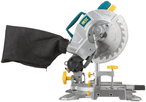 Miter saw 1400 W; 4500 rpm; 210/30 mm; 6.5 kg; cut. tilt.; used brushes; block of spindles; box