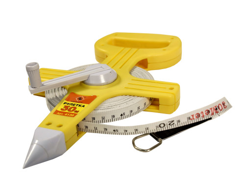 Tape measure 30 m open body fiberglass tape