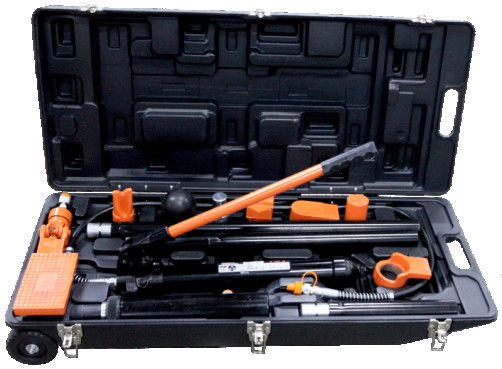 Portable hydraulic straightening kit, 10T