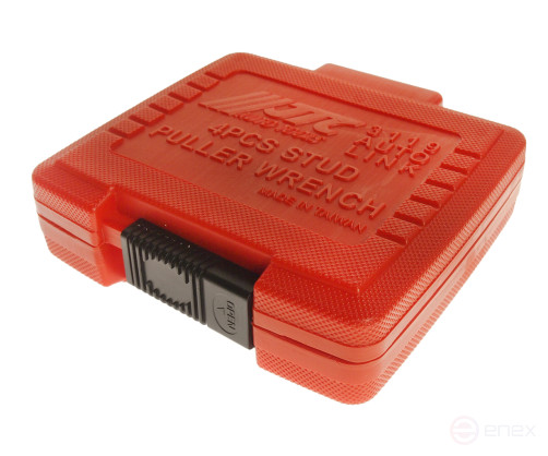 Набор шпильковертов 6-12мм 4 предмета в кейсе JTC