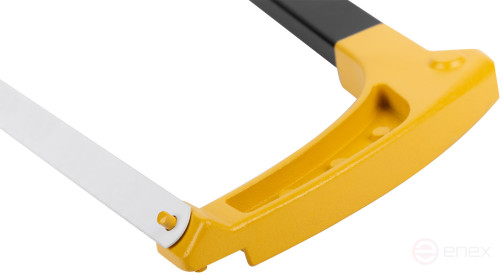 Ножовка по металлу 300 мм Профи, регулир.натяг, работа под углом 45 гр., прорезиненная ручка, полотно Bi-Metal