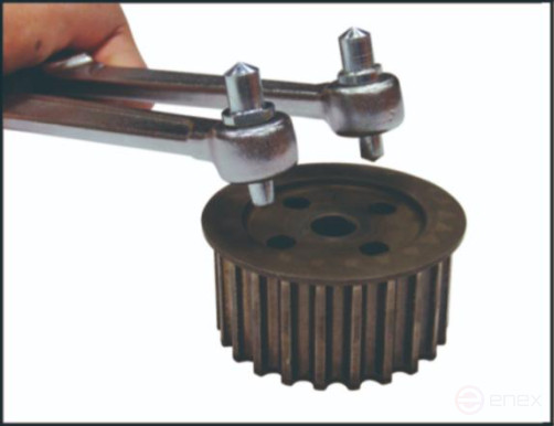 Universal pulley lock 19mm L=250mm in JTC case