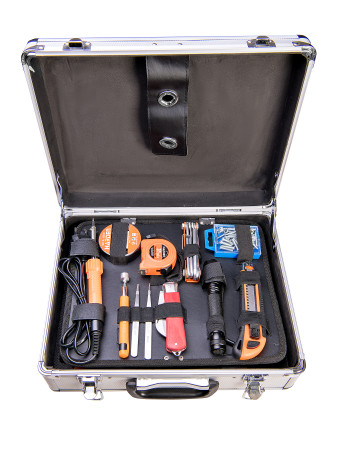 Tool kit 103 items in an aluminum case // HARDEN