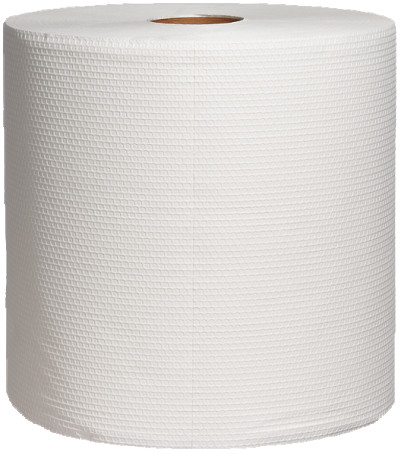 Puretech W115 Non-woven cleaning material 115g/m2, 1 layer, white, 34x32cm, 500 l/roll W15340