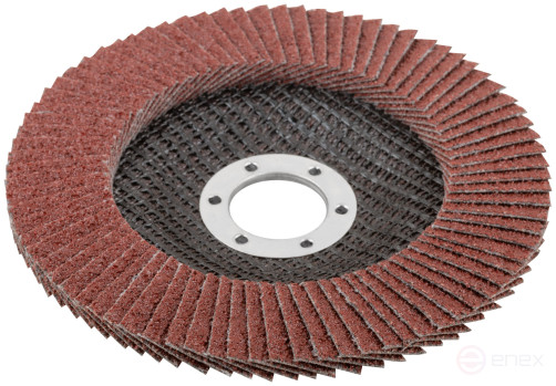 Круг лепестковый торцевой плоский 125 мм, P 36