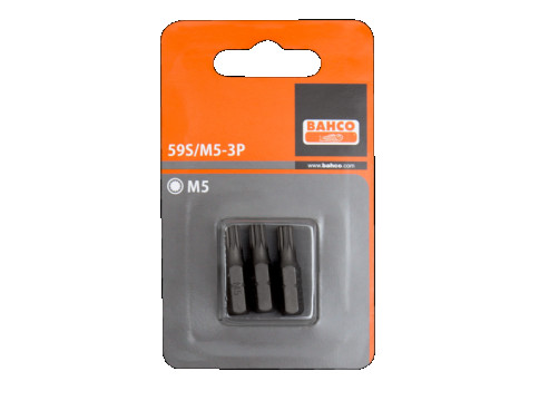 3 x Bits for screws XZN M3 25 mm 1/4