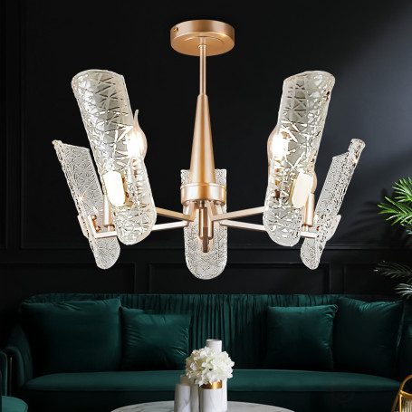 Люстра Rivoli Dolores 4087-305 5 х Е14 40 Вт дизайн