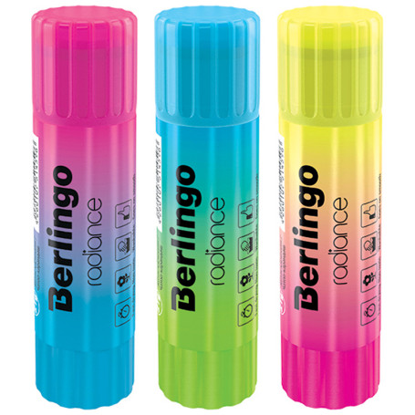 Glue stick Berlingo "Radiance", 21 g, PVP