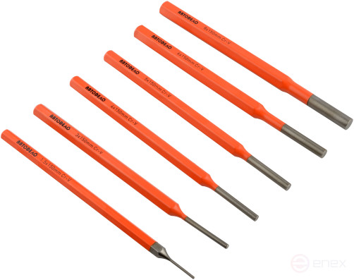 A set of 6pr gouges (1.5-8mm; on the holder) Avtodor 40166