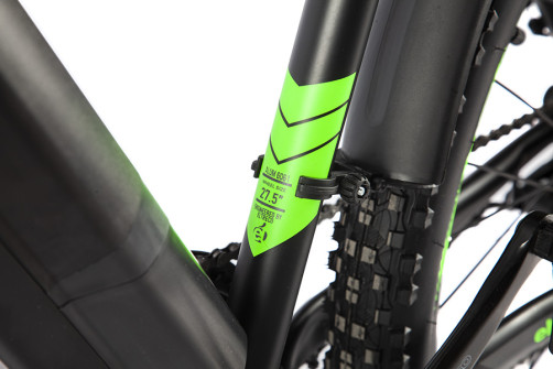 Велогибрид Eltreco Ultra Trend Up Черно-зеленый-2500