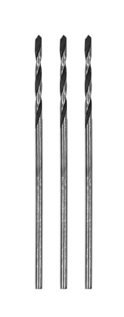 Сверло для металла HSS Ф1,0 мм, 3 штуки, блистер
