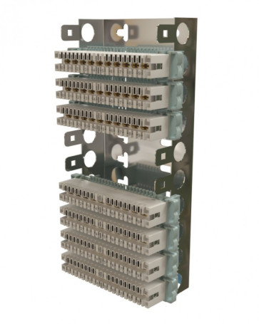KR-FRAME-100 Frame (mounting clamp) with a depth of 50mm for mounting 10-and plinths for telephony