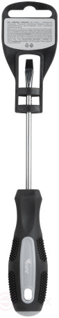 Screwdriver "Master", CrV steel, rubberized handle 5x100 mm SL