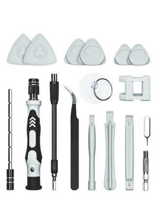 Set of precision screwdrivers VertexTools for precision work 115 items 1/8 with replaceable nozzles in the case