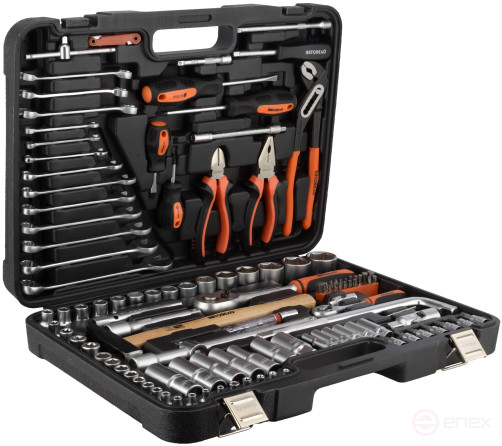 Tool Set 119pr. 1/2"DR 1/4"DR (Avtodor) 39909