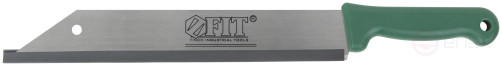 Нож для резки теплоизоляционных плит, лезвие 340х50 мм, высокоуглеродистая сталь, мягкая пластиковая ручка