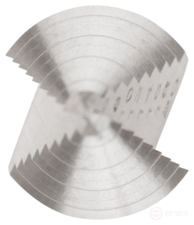 HSS step drill for metal, 9 steps, 4-20 mm