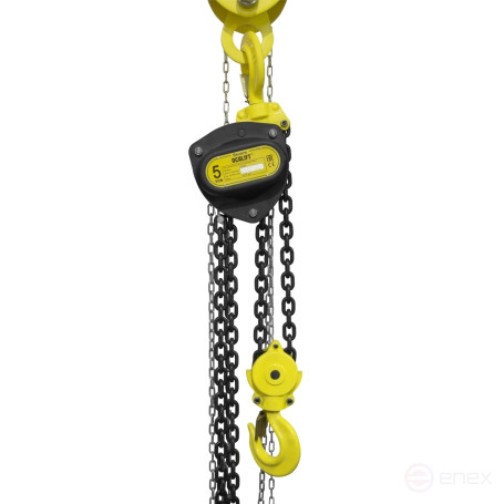 Manual chain hoist OCALIFT SEVERE TRSH 5T 9M