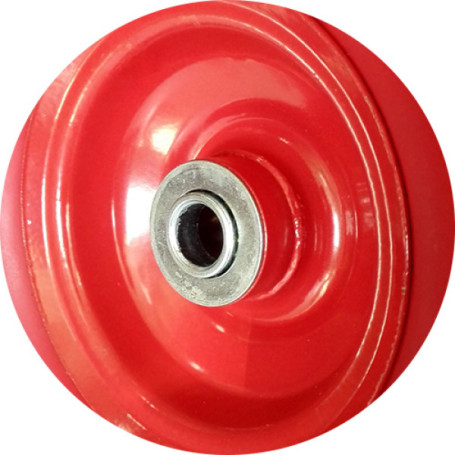 Колесо PU 4,1/3,5-4 D16 симметр. ступица