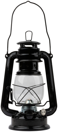 Lamp kerosene black 240 mm