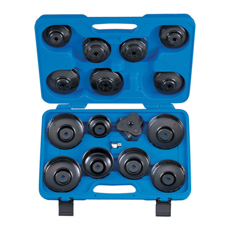 Oil Filter Puller Set, 66-108 mm, 16 pieces KING TONY 9AE2016
