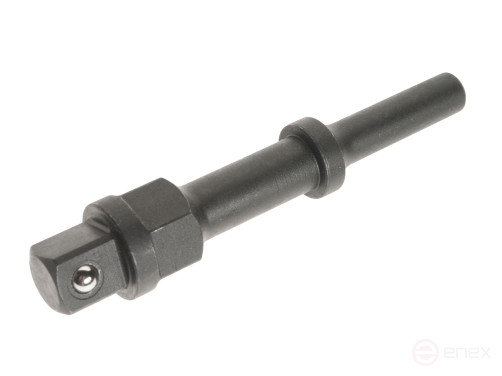 Chisel for pneumatic hammer L=110mm round with 1/2" JTC wrench protrusion