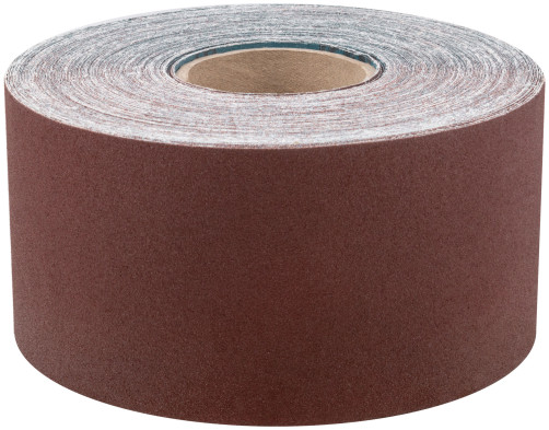 Fabric-based grinding roll, aluminum-oxide abrasive layer 115 mm x 50 m, P 80