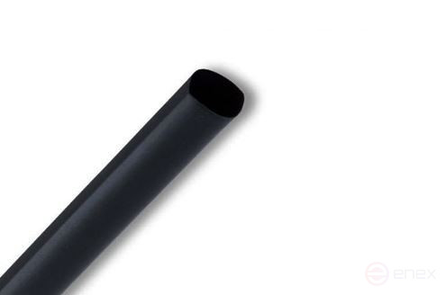 Термоусадочная черная трубка RIPO Plus Ø 10.0 / 5.0 Черный 100m
