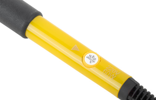 220 V soldering iron with temperature control, ceramic heating element, 60 W