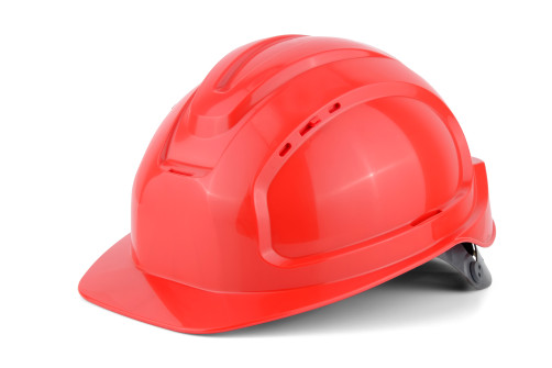 Protective helmet SOMZ-80 Absolute RAPID red, ventilation holes, 15 pcs.