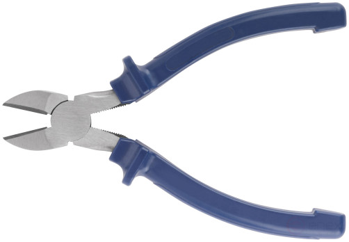 Tor side cutters, tools steel, plastic handles 160 mm