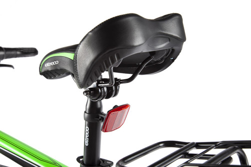 Велогибрид Eltreco XT 800 new Черно-зеленый-2138