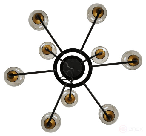 Люстра Rivoli Gera 4065-209 9 х E27 40 Вт дизайн