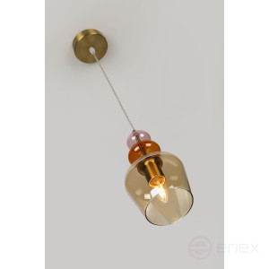4114-201 Rivoli Corina Pendant Lamp 4114-201 1 x E27 40W Design