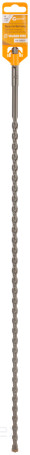 Бур по бетону CUTOP, Profi Plus - двойная спираль, три пылеотводящие кромки, 10 x 600 мм