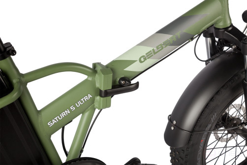 Gelbert Saturn 5 ULTRA electric bike, khaki