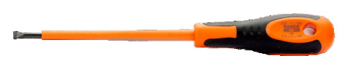 Insulated screwdriver with ERGO handle for screws with a slot of 0.8x4.0 mm