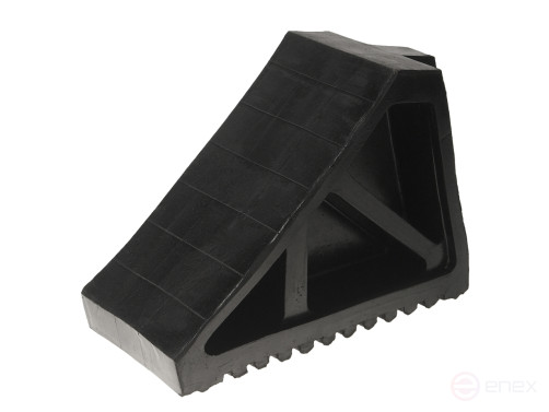 Упор противооткатный резиновый 240х170х115мм JTC