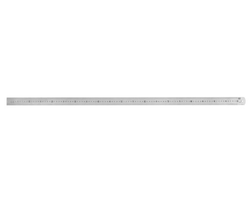 Measuring ruler 2000x40x2.0mm metal CHISEL