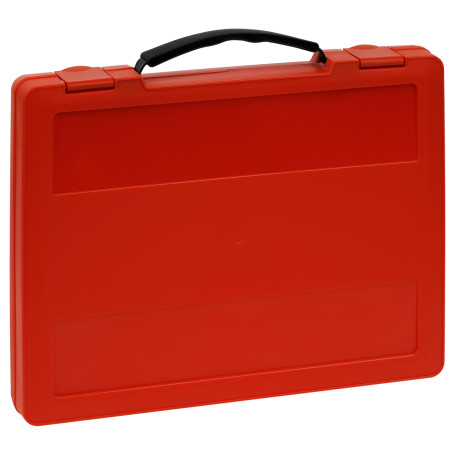 STAMM briefcase with extendable handle, 270*350*45mm, red