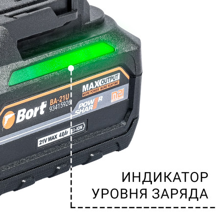 Батарея аккумуляторная BORT BA-21U